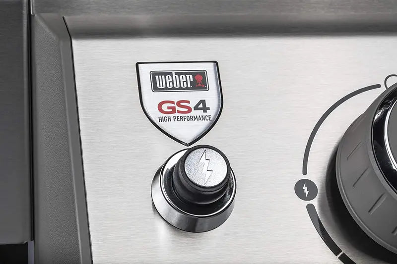 Weber Genesis II S-435 Stainless Steel 4-Burner Liquid Propane Grill