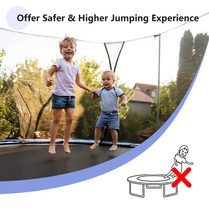Weatherproof Replacement Trampoline Net for 8â€?6FT Round Models