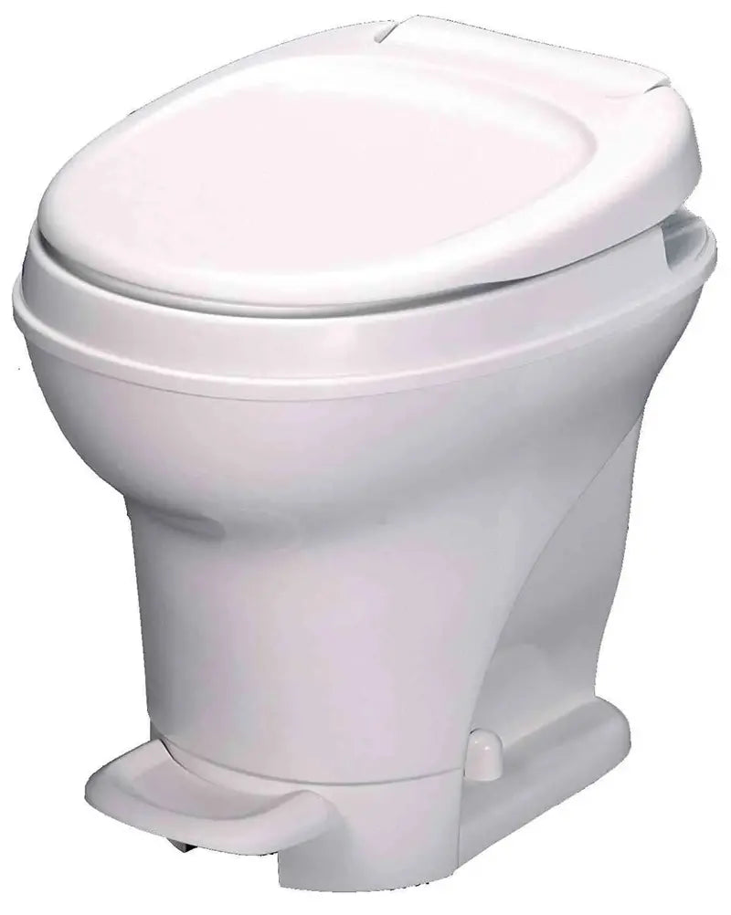 Thetford Aqua-Magic V High-Profile RV Toilet â€?Pedal-Flush White Model (Part #31671)
