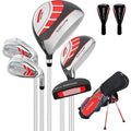 XDriveMax Kids' Golf Set â€?Complete Starter Bundle with Carry Hood, Age-Appropriate Clubs & Accessories