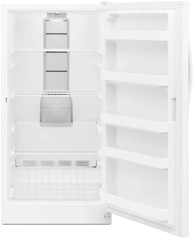 Whirlpool 16 Cu. Ft. Upright No-Frost Freezer â€?White Finish, Electronic Controls, Energy-Efficient Storage
