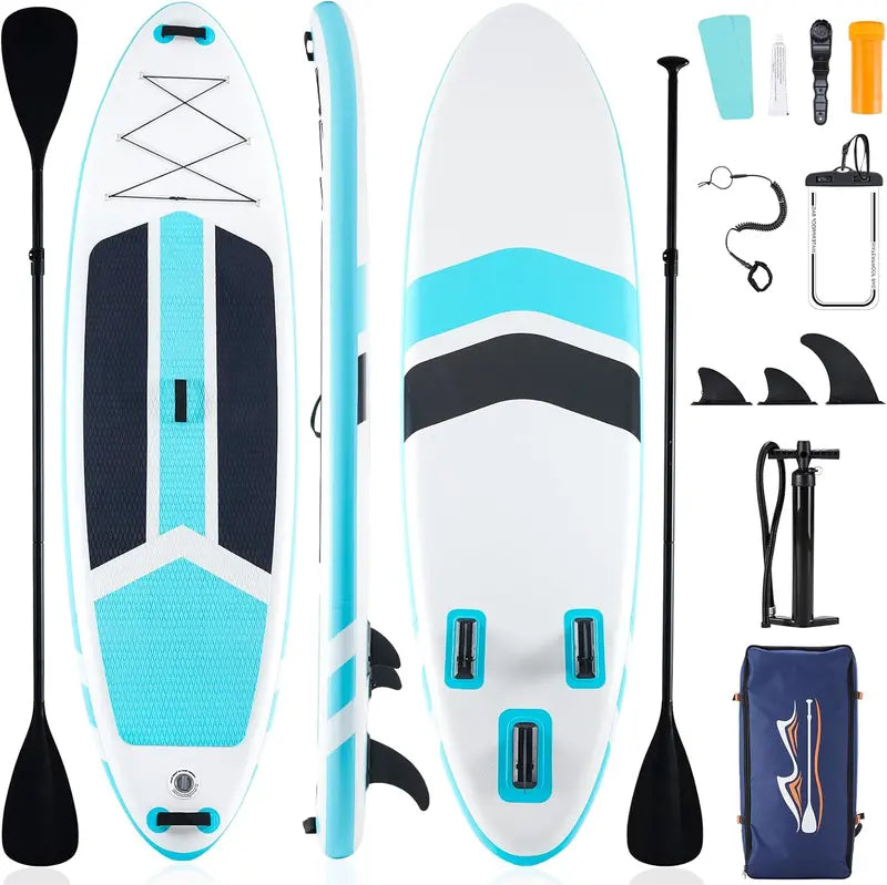 Sweetcrispy 2-in-1 Inflatable SUP Board â€?Includes Adjustable Paddle & Full Accessory Set
