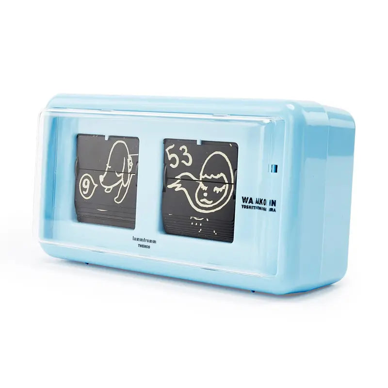 Yoshitomo Nara Blue Walk On Flip Clock