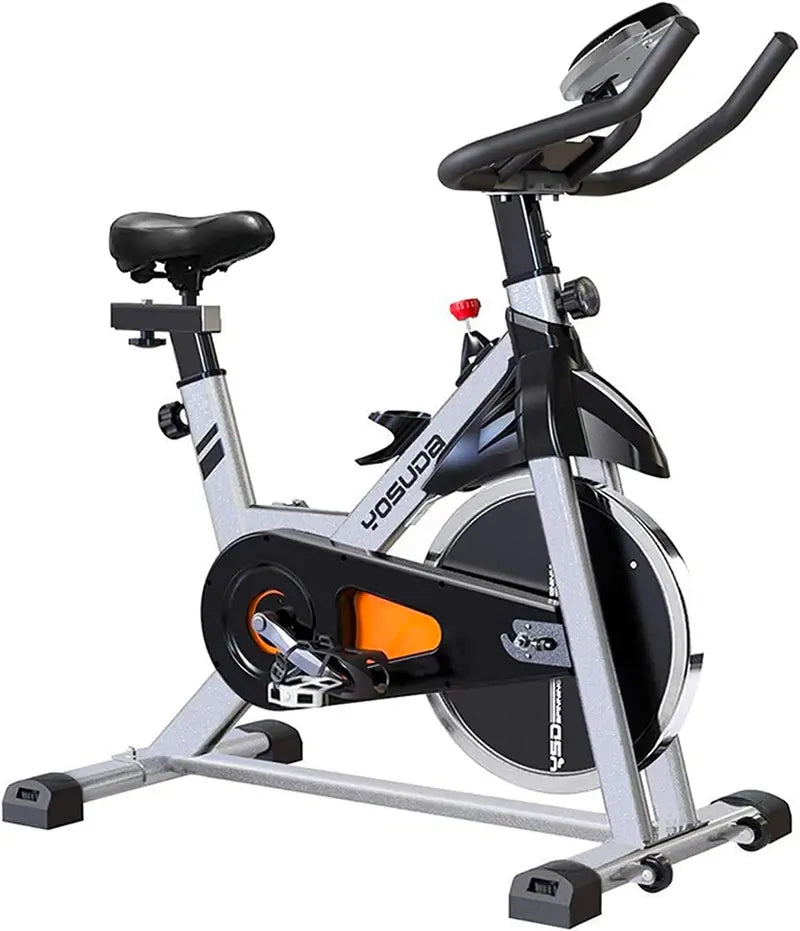 YOSUDA Indoor Cycling Bike Stationary with Ipad Mount   Comfortable Seat Cushion