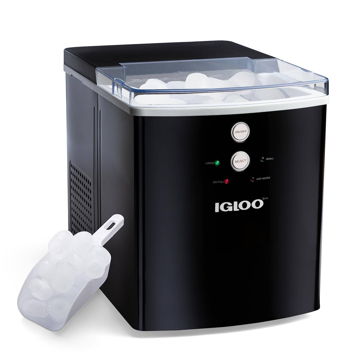 Igloo 33 lb Automatic Portable Countertop Ice Maker Machine Black