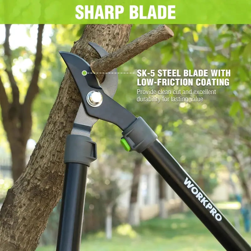 WORKPRO 27-Inch Bypass Lopper â€?Precision Garden Tree Trimming Tool