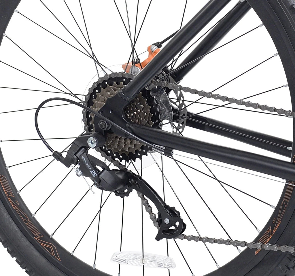 Ozark Trail 27.5" Vibe Mountain Bike, Medium Frame, Black, Adult, Unisex