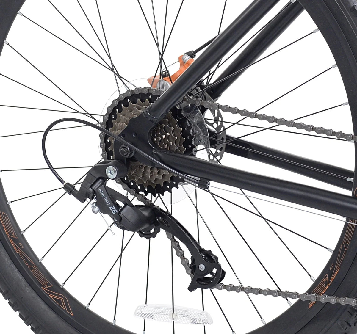 Ozark Trail 27.5" Vibe Mountain Bike, Medium Frame, Black, Adult, Unisex