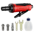 WORKPRO 1/4â€?Pneumatic Air Die Grinder â€?25,000 RPM Straight-Handle Grinder with 1/4â€?and 1/8â€?Collets