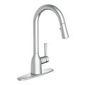 Moen Adler Single Handle Pull Down Kitchen Faucet in Chrome 87233