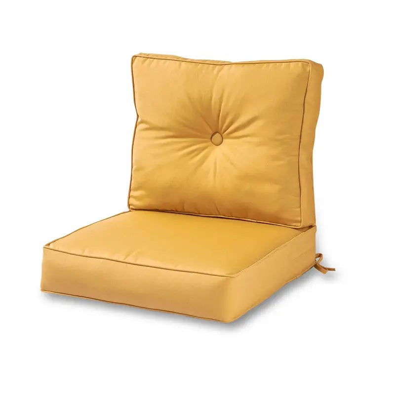 Sunbrella Premium Deep-Seat Outdoor Cushion Set â€?2-Piece Weather-Resistant Patio Upgrade