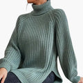 Women's Oversized Loose-Fit Turtleneck Sweater