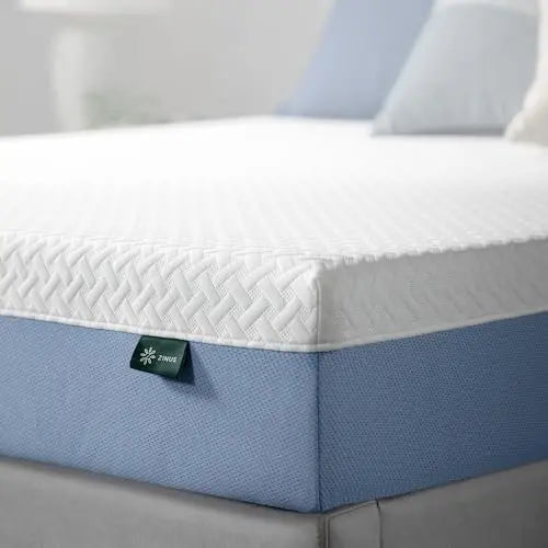 ZINUS 6â€?Cooling Memory Foam Mattress â€?Full, Medium Feel, Fiberglass-Free, Certified Safe Foams & Fabric