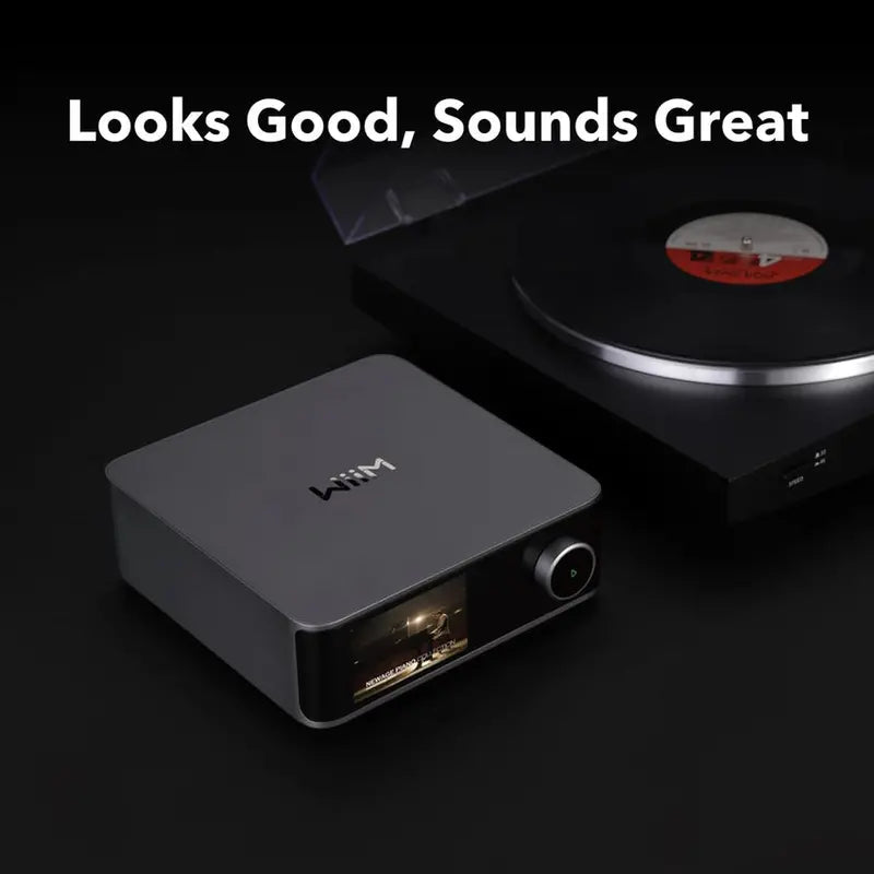Touchscreen Digital Preamp and Music Streaming Device