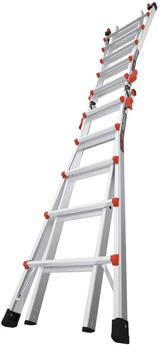 Velocity 22-Foot All-Purpose Ladder â€?Industrial-Grade, 300-Lb Load Rating, Compact Storage