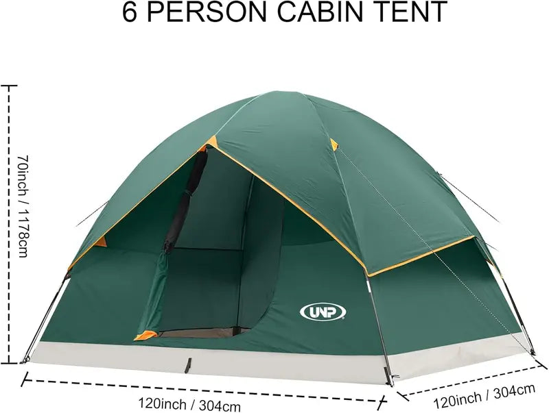 Versatile Dome Camping Tent â€?Lightweight, Portable Shelter for 2â€? Campers, Ideal for Backpacking & Beach Trips