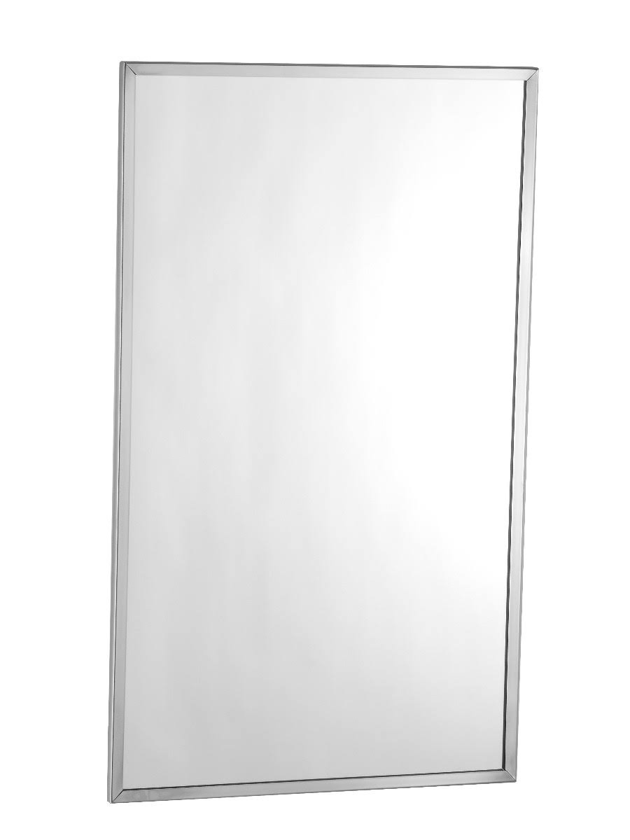 Bobrick B-165 2448 Channel Frame Mirror 24" x 48"