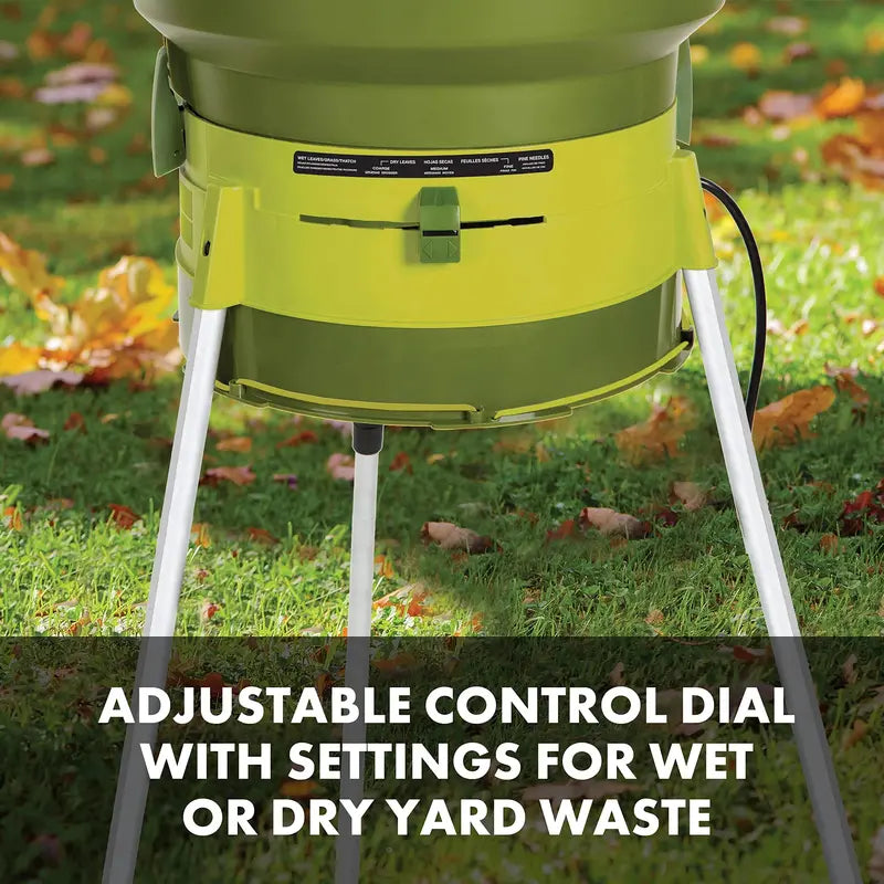 Sun Joe Electric Leaf Mulcher with 13-Amp Motor and 16:1 Shredding Ratio