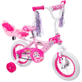 Princess Girls' 12 Bike with Doll Carrier by Huffy