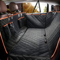 Waterproof Dog Car Seat Cover â€?Scratchproof, Nonslip Backseat Protector with Side Flaps & 4 Bags