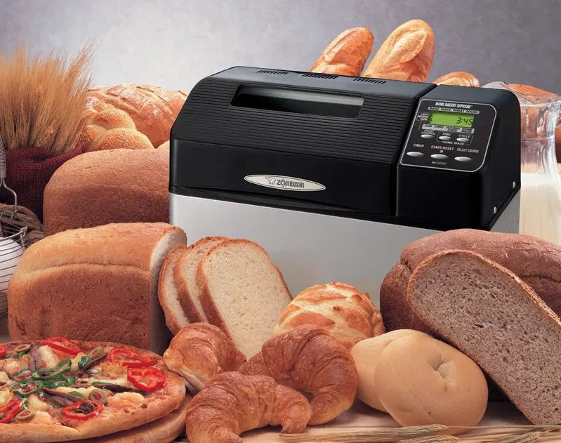 Zojirushi Home Bakery Supreme Breadmaker â€?Fully Programmable Loaf Maker with Multiple Crust Settings & Delay Timer