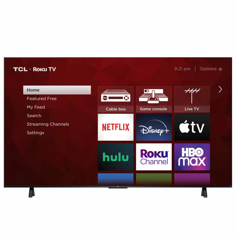 TCL 75-Inch 4-Series 4K UHD Smart TV â€?Roku Built-In, HDR, Voice Remote, Sleek Bezel-Free Design