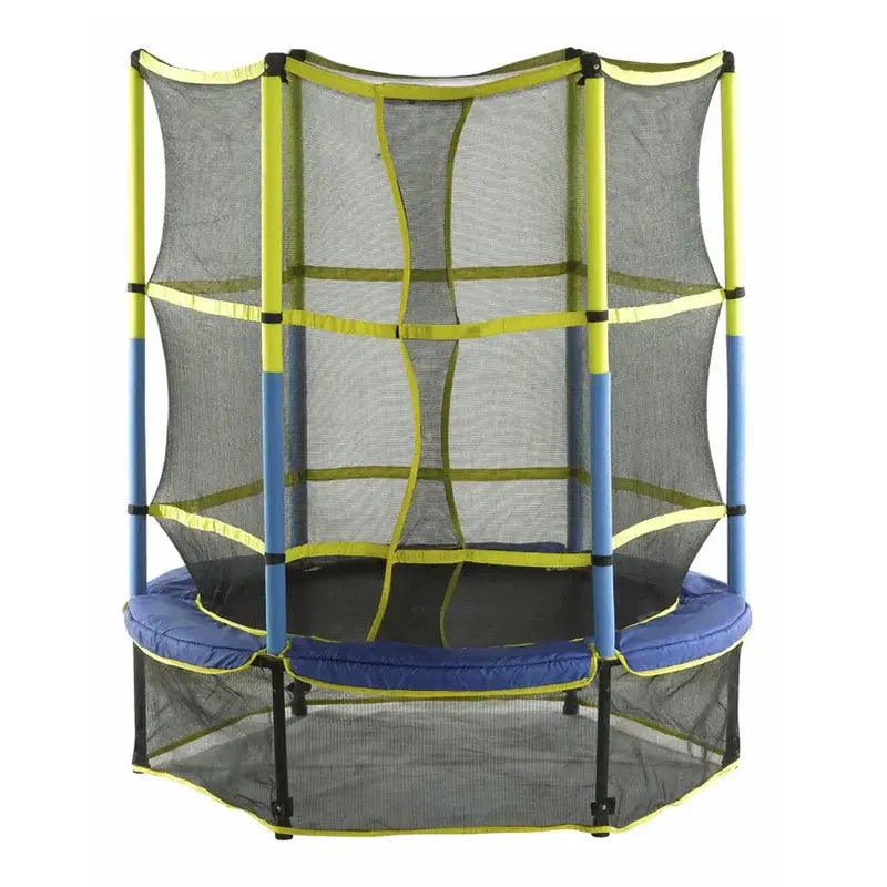 Upper Bounce 55-Inch Kids Trampoline with Enclosure â€?Spring-Free Bungee Design & Tool-Free Setup