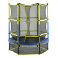 Upper Bounce 55-Inch Kids Trampoline with Enclosure â€?Spring-Free Bungee Design & Tool-Free Setup