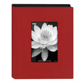Pioneer Photo Albums Mini Frame Cover Album, Holds 24 Photos, Red, 4" x 6"