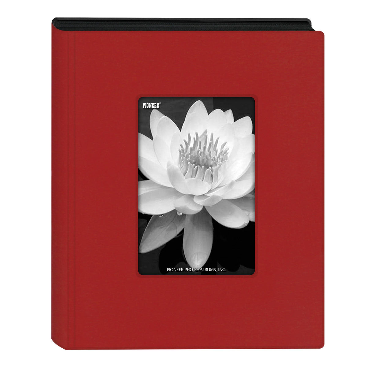 Pioneer Photo Albums Mini Frame Cover Album, Holds 24 Photos, Red, 4" x 6"