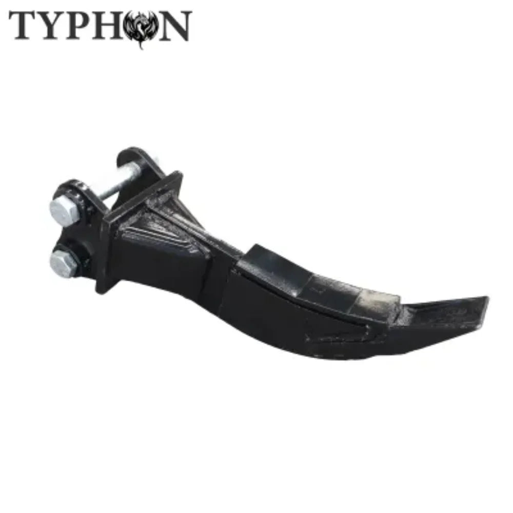 TYPHON 10 - in - 1 Mini Excavator Attachment Bundle - Quick Coupler, Buckets, Rake, Ripper, Auger, Grapple, Tilt Bucket & Hydraulic Hammer - Fits 0.6 - 2 Ton Excavators, Heavy - Duty Tools Kit