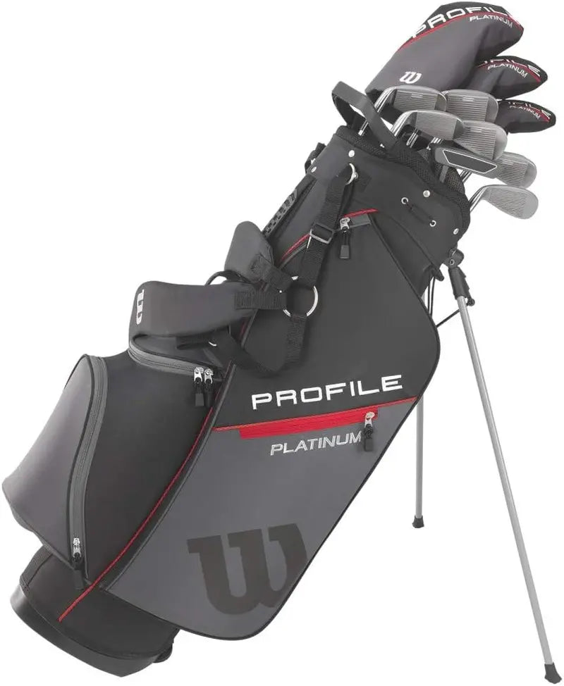 Wilson Profile Platinum Golf Club Set â€?Right-Handed Complete Set with Stand Bag