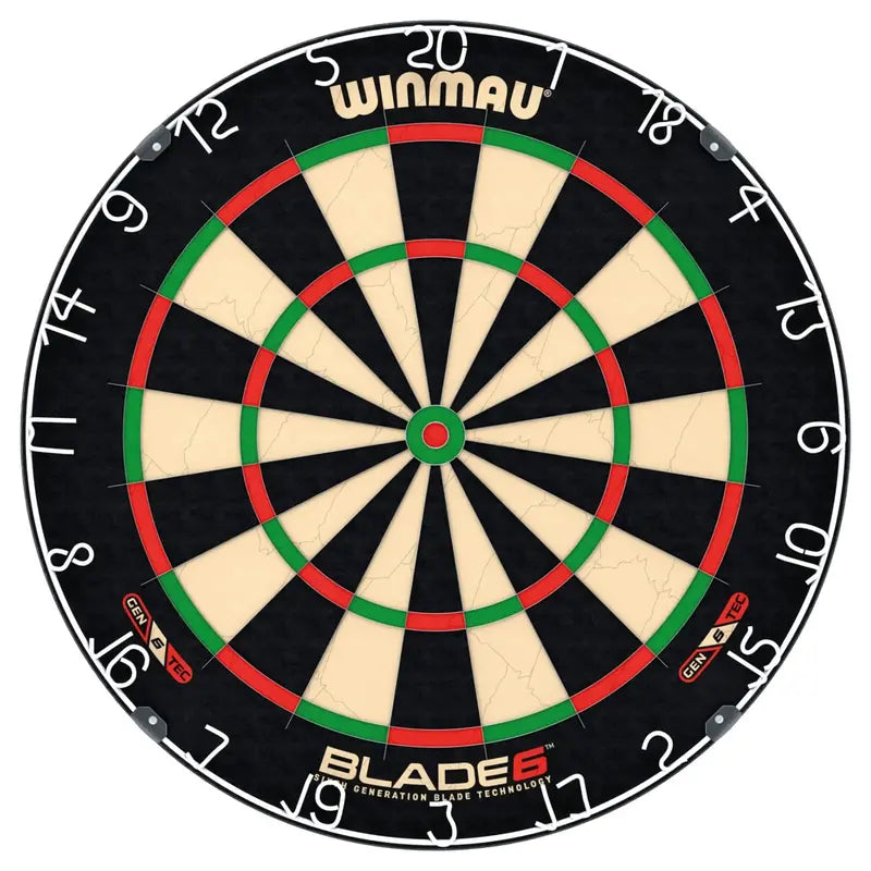 Winmau Professional Bristle Dartboard â€?Sixth Gen, Density Control, Ultra-Thin Wire, Rota-Lock System, Tournament Grade Sisal