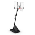 Spalding ExactaHeight Basketball Hoop â€?54-Inch Shatterproof Polycarbonate Backboard, Portable & Adjustable