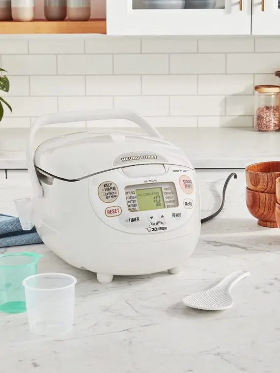 Zojirushi Neuro Fuzzy Rice Cooker â€?5.5-Cup Premium Model, Made in Japan, Intelligent Cooking Technology