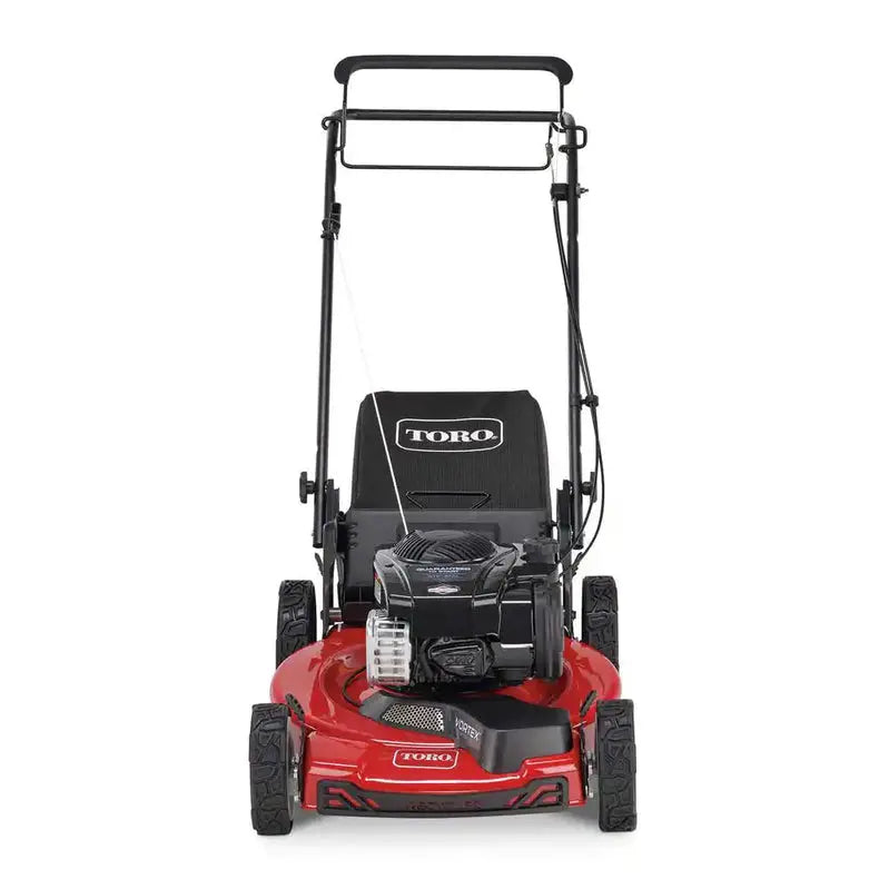 Toro 22-Inch Recycler Lawn Mower â€?Briggs & Stratton High-Wheel FWD Self-Propelled Model with Super Bagger