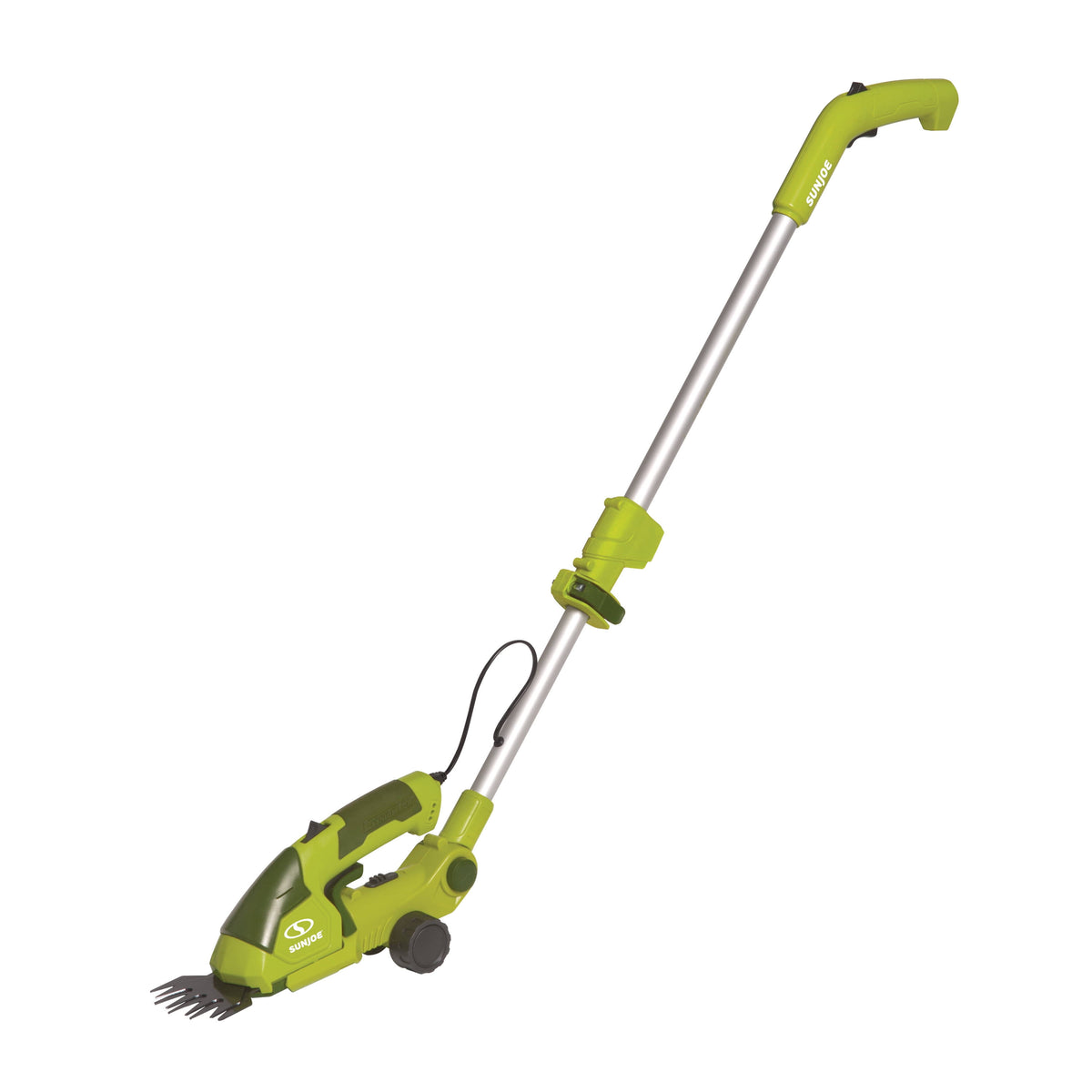 Sun Joe HJ605CC Cordless 2 in 1 Grass Shear & Hedge Trimmer with Extension Pole