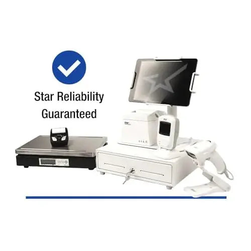 Star Micronics TSP143III Bluetooth Thermal Receipt Printer, High-Speed, Compact, iOS/Android/Windows Compatible