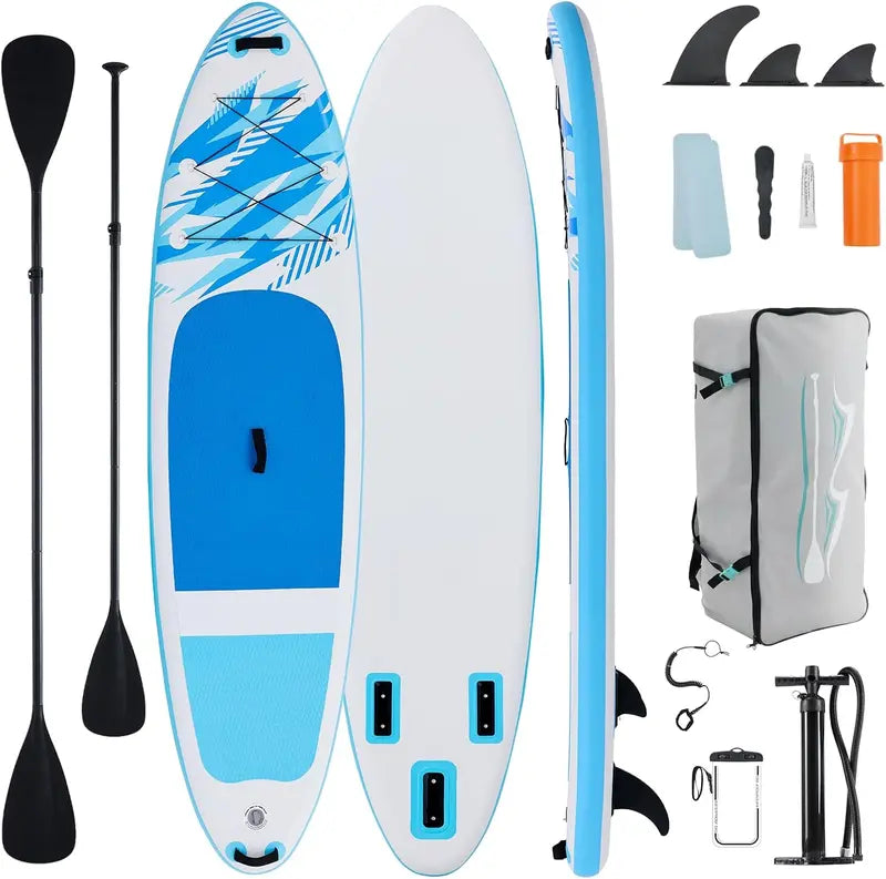 Sweetcrispy 2-in-1 Inflatable SUP Board â€?Includes Adjustable Paddle & Full Accessory Set