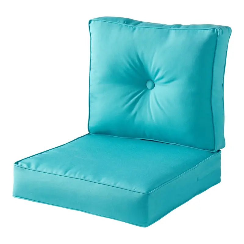 Sunbrella Premium Deep-Seat Outdoor Cushion Set â€?2-Piece Weather-Resistant Patio Upgrade