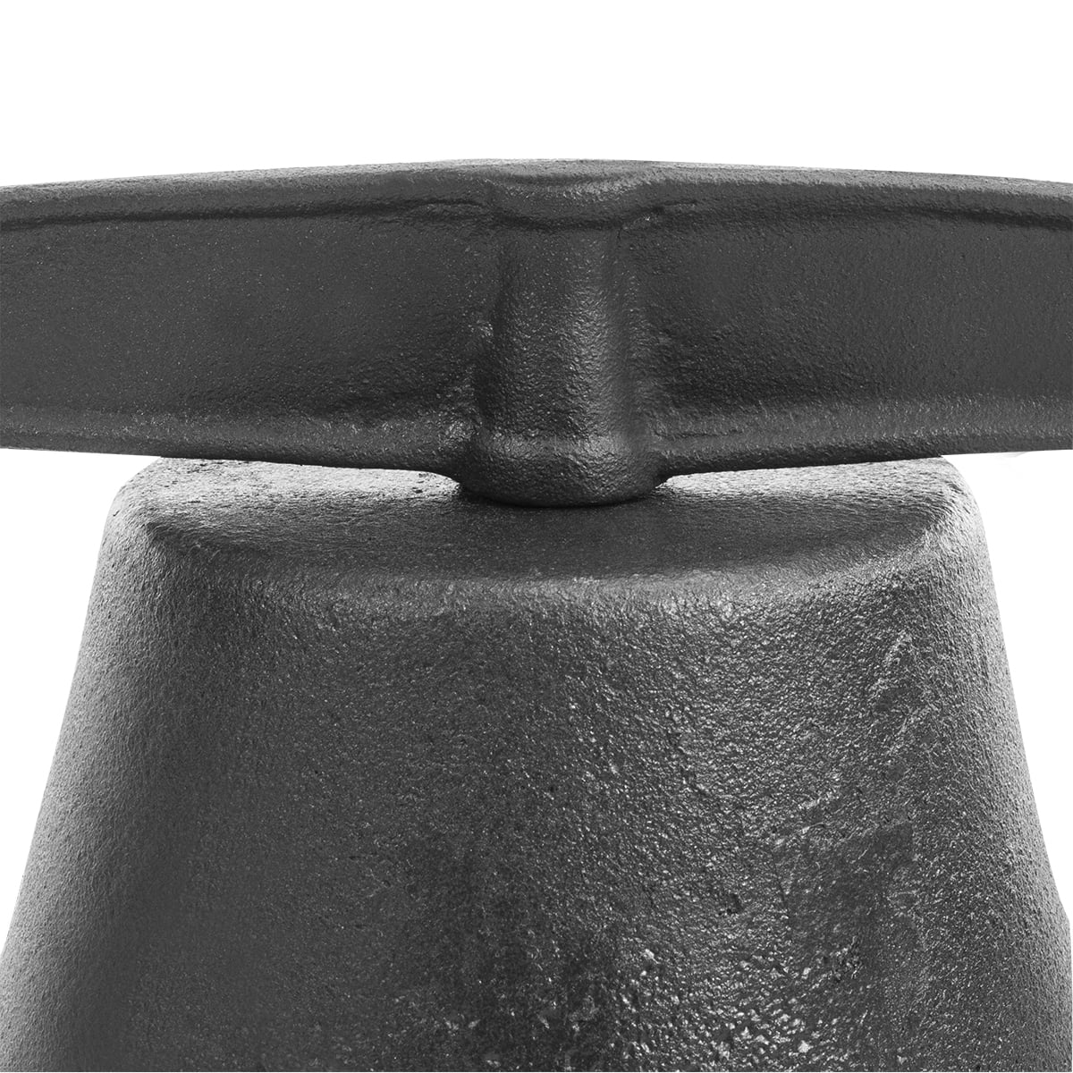 Xtremepowerus Vintage Dinner Bell Large Farmhouse Antique Bell Church Liberty School Large Church Bell, Black