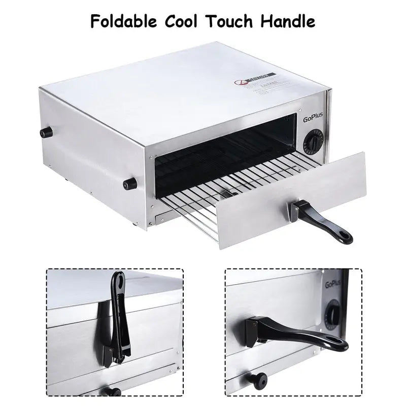Stainless Steel Pizza Oven â€?Commercial-Grade Countertop Baker for Restaurants and Kitchens
