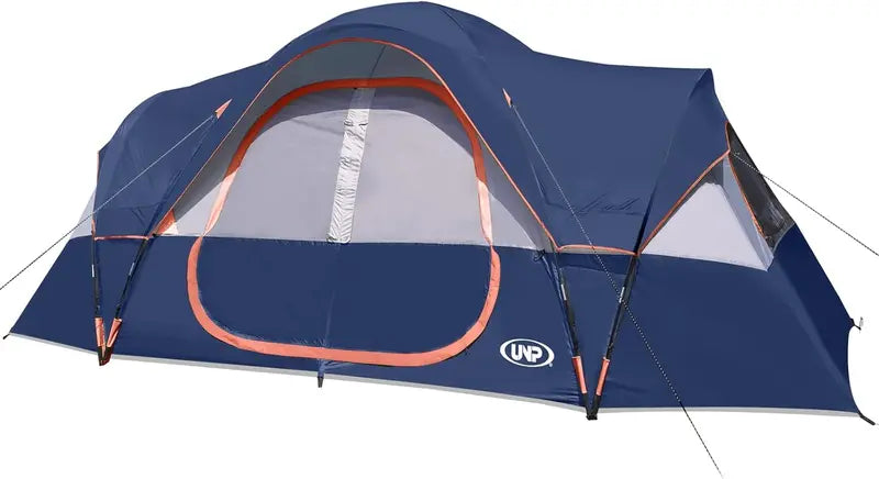 UNP 10-Person Family Camping Tent â€?Quick-Setup for Festivals & Outdoor Events