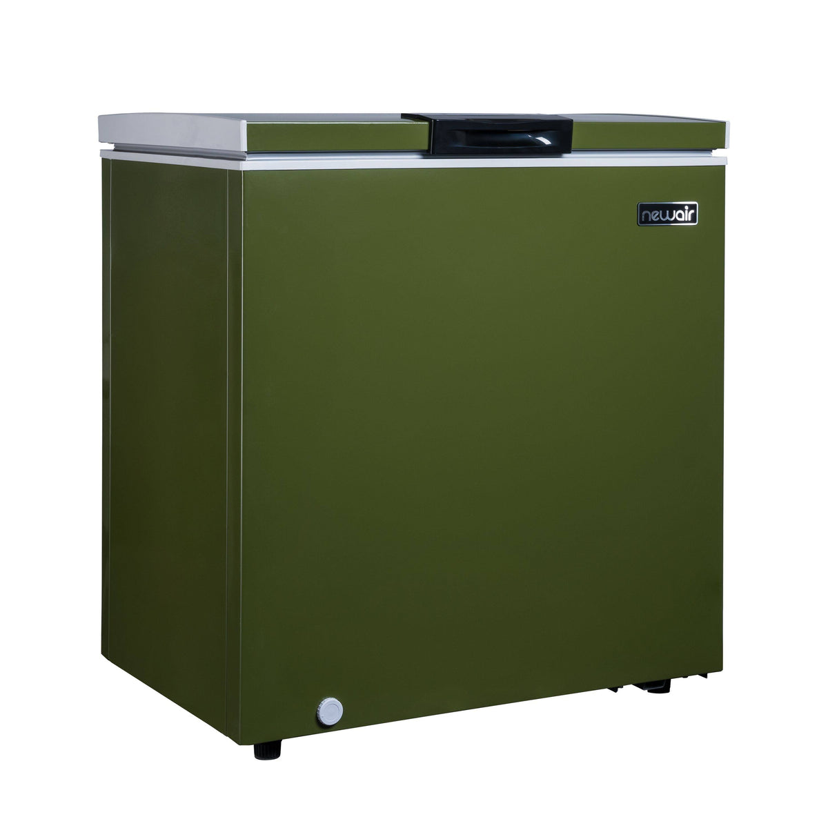 NewAir 5 Cu. ft. Mini Deep Chest Freezer and Refrigerator in Military Green with Digital Temperature Control,