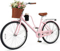 Women's 24/26-Inch Beach Cruiser â€?Cup Holder, Reflectors, Stylish Basket Design