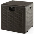 Weatherproof Resin Outdoor Storage Box â€?31/73/100 Gallon Locking Patio Chest