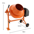 T-Mech 70L Electric Cement Mixer â€?Portable Concrete Mixing Machine