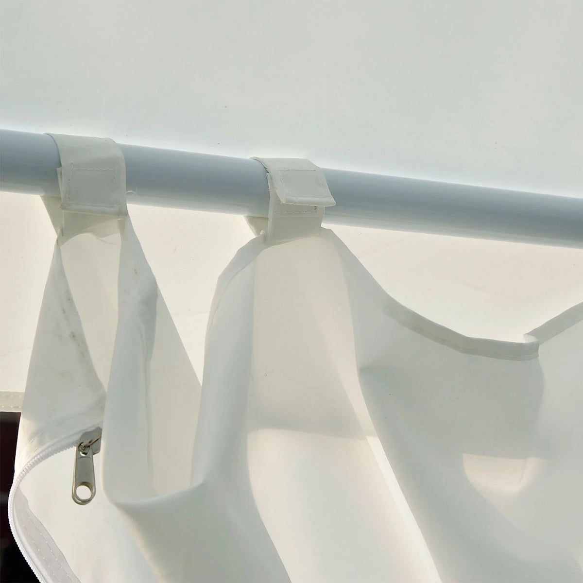 Outsunny 22.3' x 16.4' White Event Outdoor Canopies, Portable