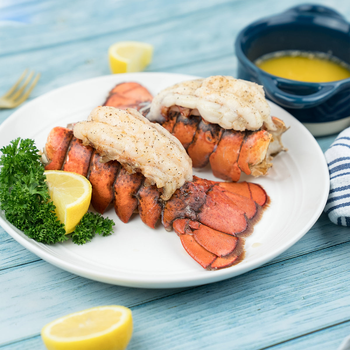 Coastal Seafood Frozen Lobster Tails 12 Count (6 - 8 oz.)