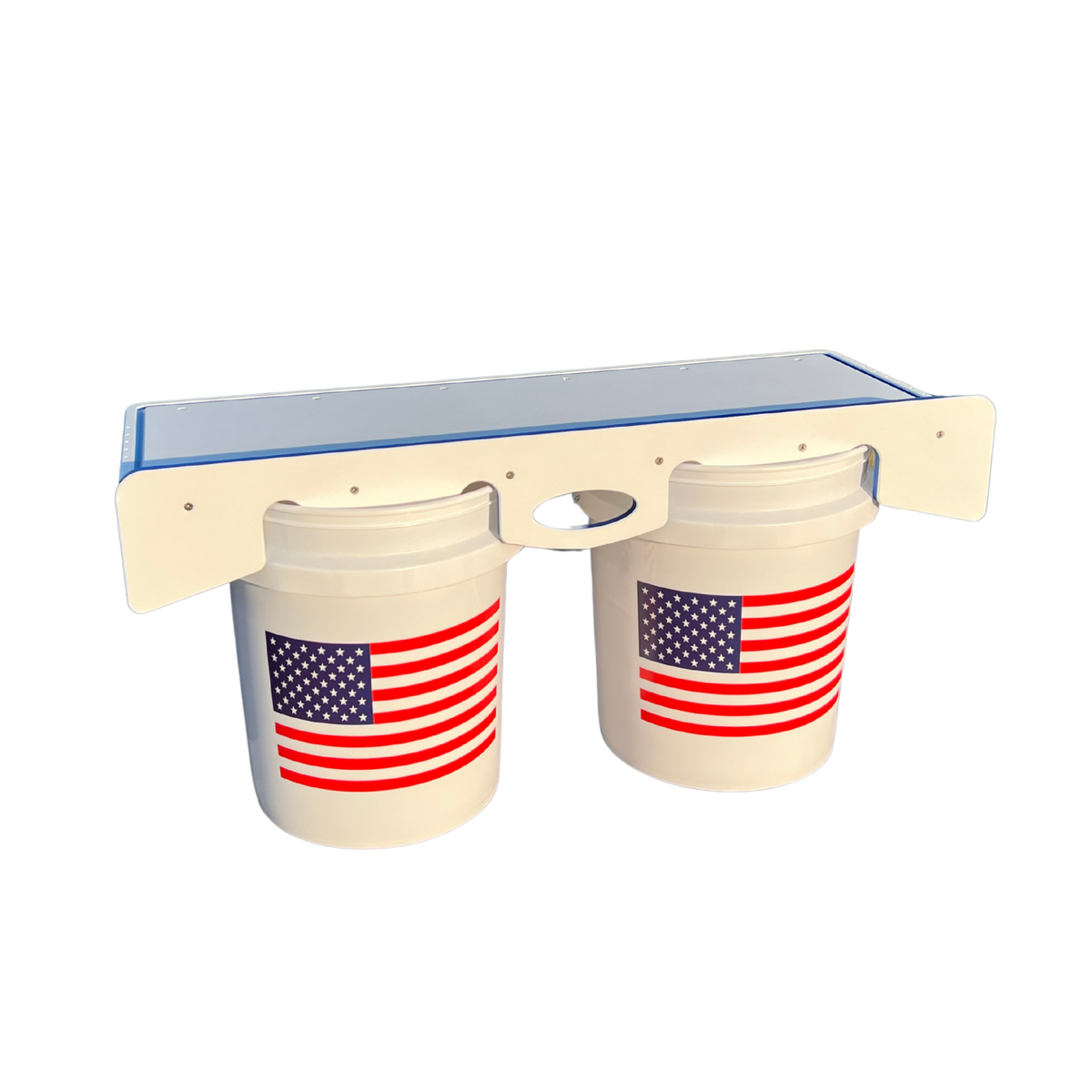 Premium Rod Mount 18" or 33" Raised Fillet Table â€?3-in-1 Bait & Fish Station | Fits Rod Holders, Buckets & Flat Surfaces | Marine-Grade HDPE | Ruler, Juice Groove, Knife & Tool Slots